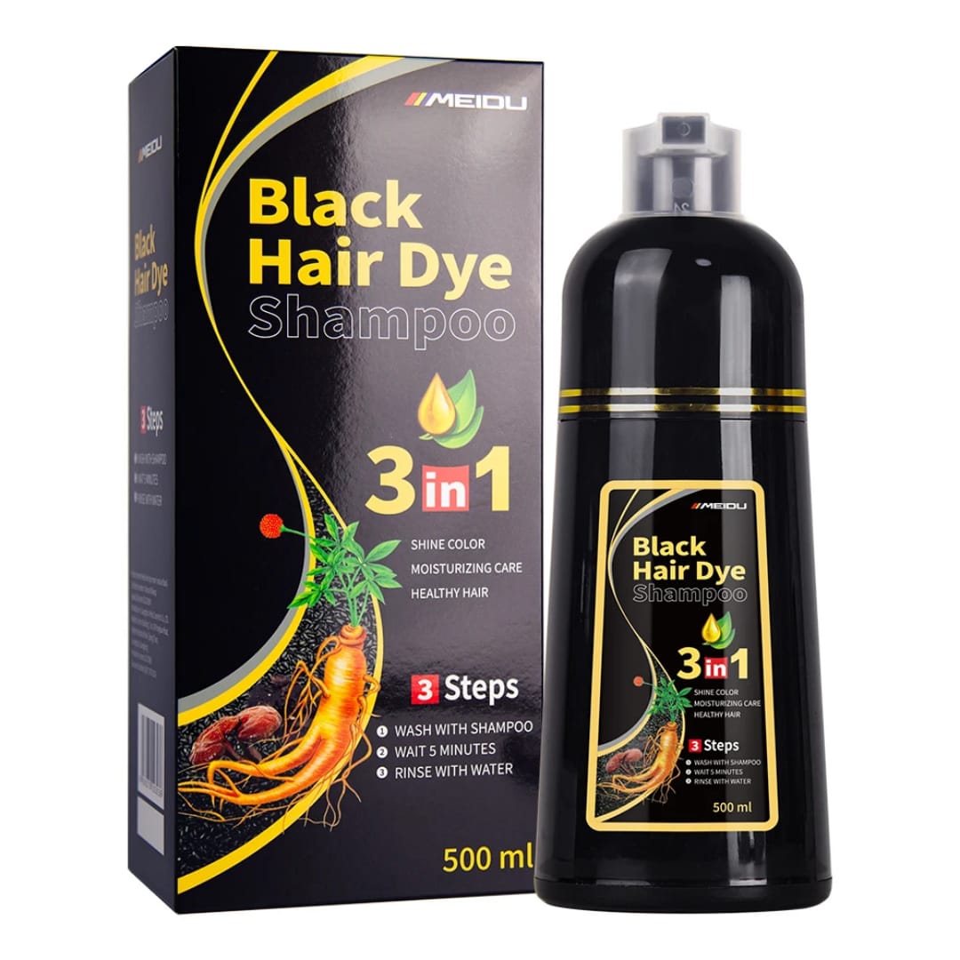 Meidu Black Hair Dye Shampoo