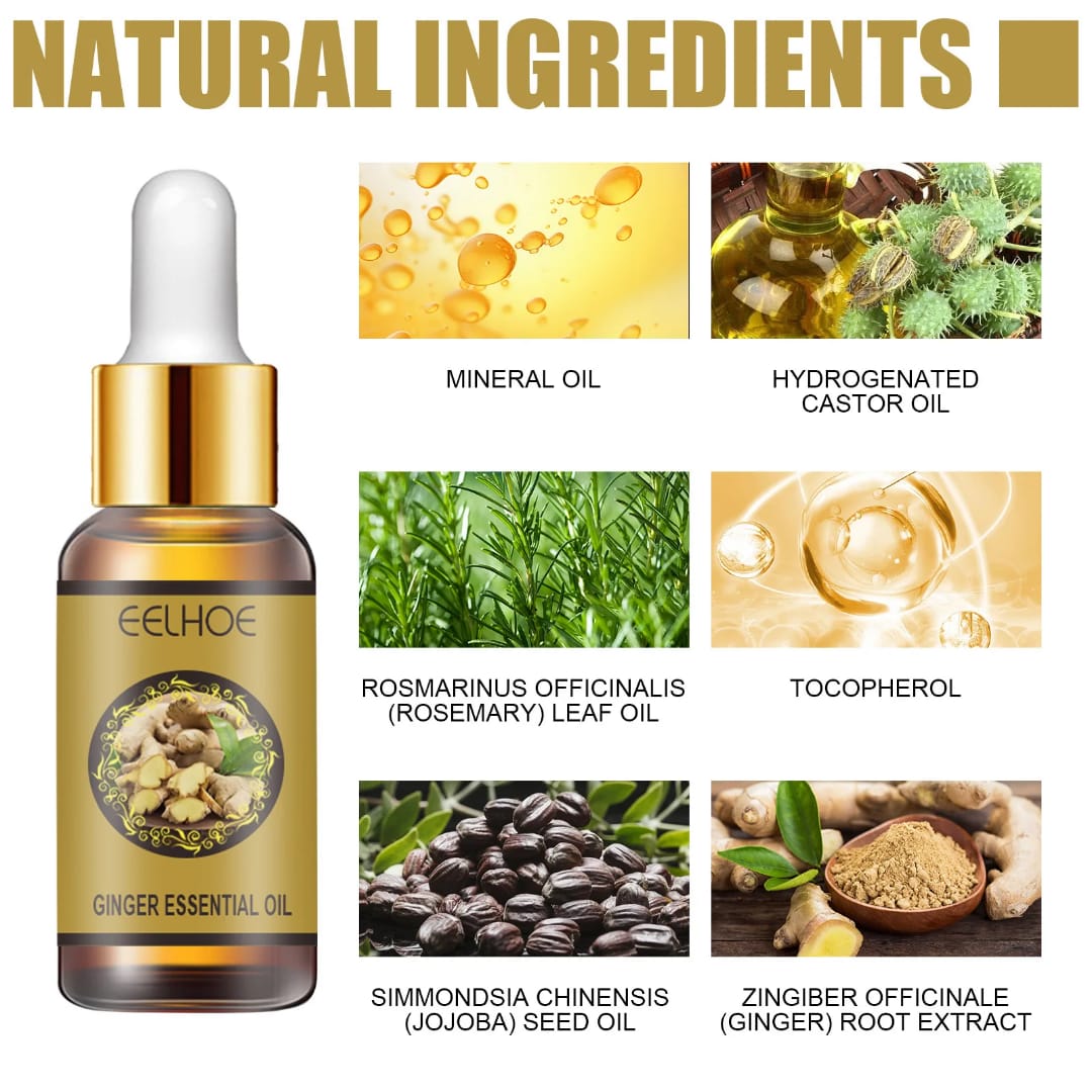 Eelhoe Ginger Essential Oil (Large) thumbnail 10